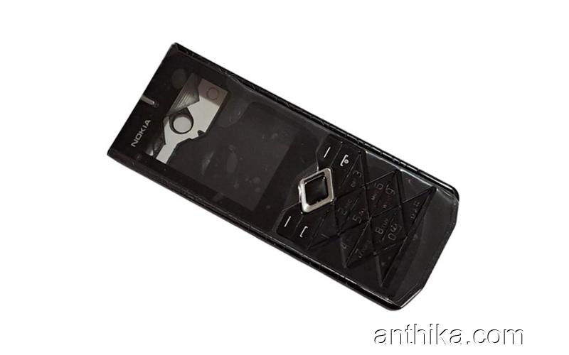 Nokia 7900 Kapak Kasa High Quality Full Body Cover Black New