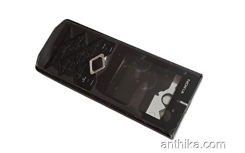 Nokia 7900 Kapak Kasa High Quality Full Body Cover Black New