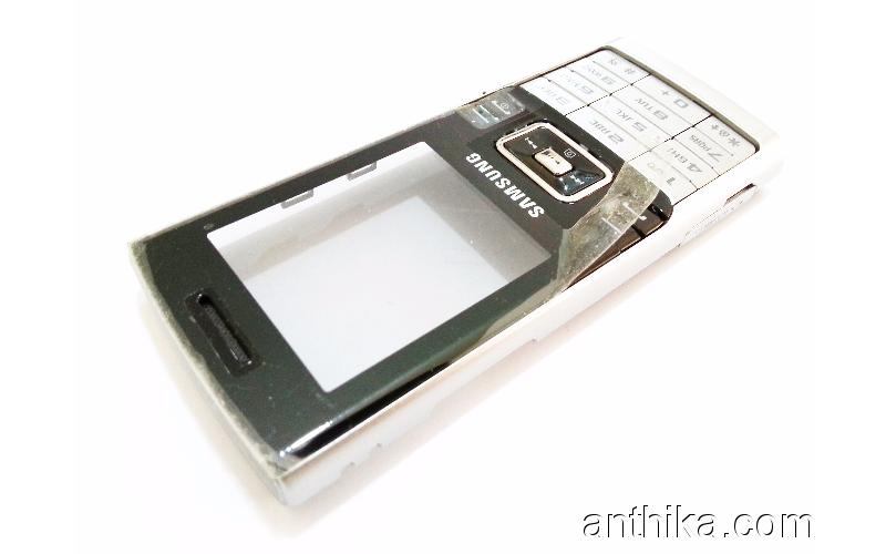 Samsung M200 Kapak Tuş Orjinal Cover Keypad Silver