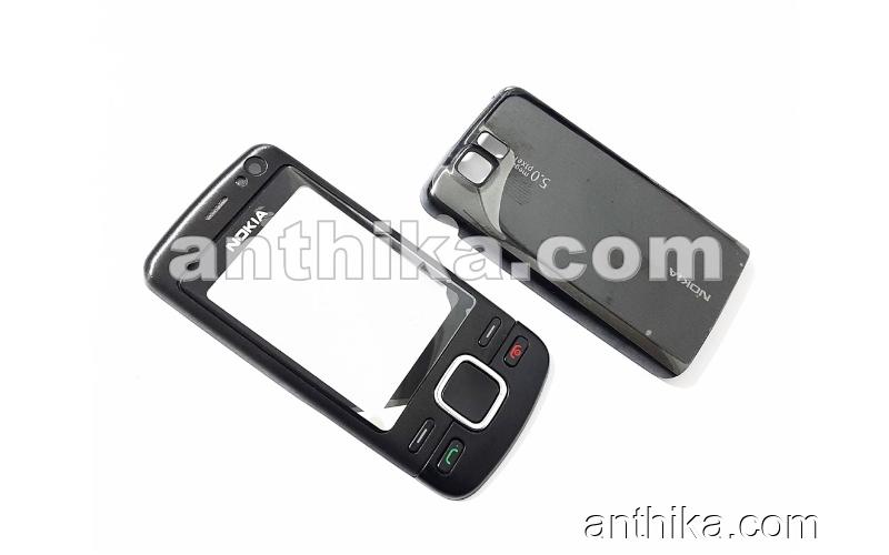 Nokia 6600 Slide Kapak Tuş High Quality Cover Black Keypad New