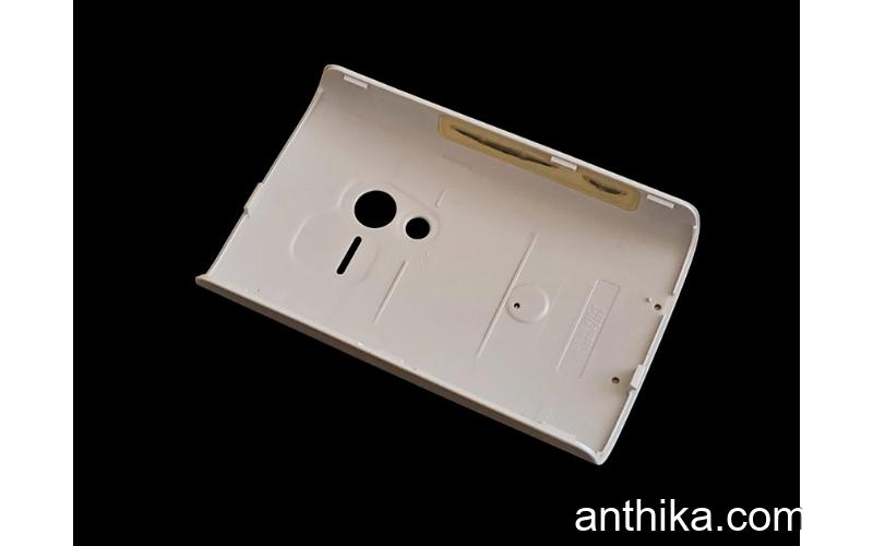 Sony Ericsson Xperia X10 Mini Kapak Original Battery Cover White New