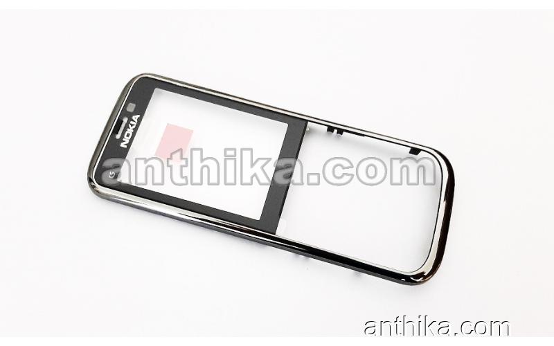 Nokia C5 C5-00 Kapak Original Front Cover Gray New