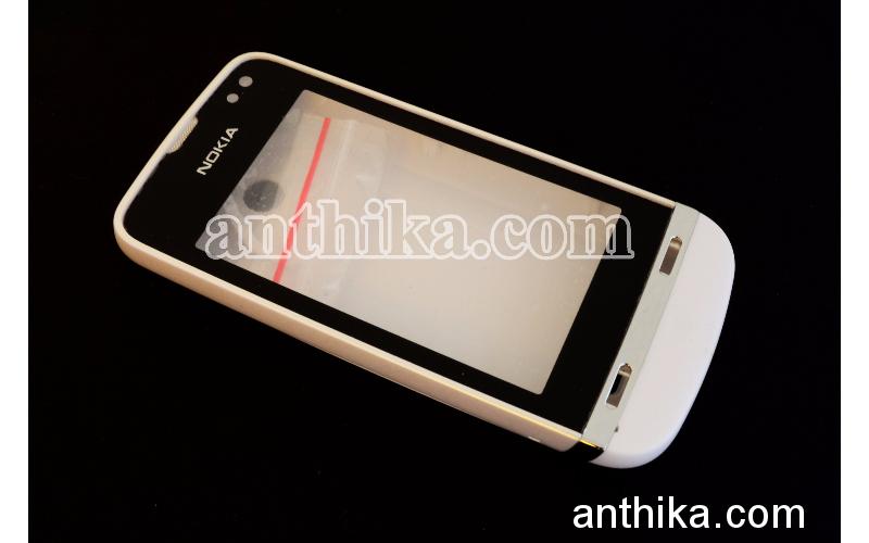 Nokia Asha 311 Kapak Kasa A++ Kalite Full Housing White New