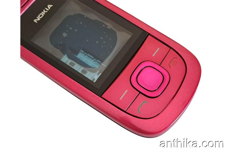 Nokia 2220 Slide Kapak Kasa Tuş High Quality Full Housing Pink New