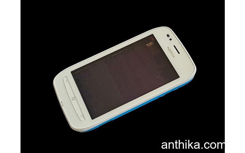 Nokia Lumia 710 Kapak Kasa Dokunmatik Tuş Beyaz