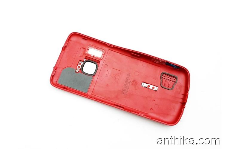 Nokia 6210 Navigator Kapak Original Battery Cover Red New 0252005