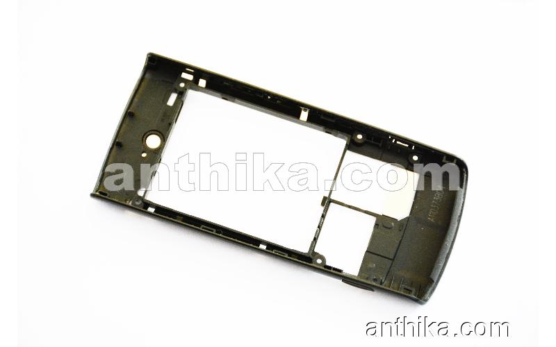 Nokia X3-02 Kasa Original Back Cover Middle Cover Dark Gray Used