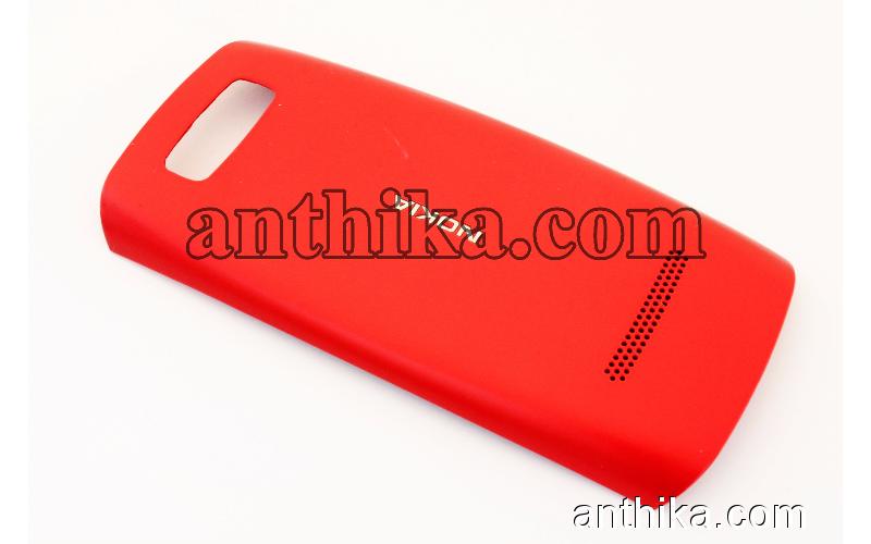 Nokia Asha 305 Kapak Original Battery Cover Red Used 0258987