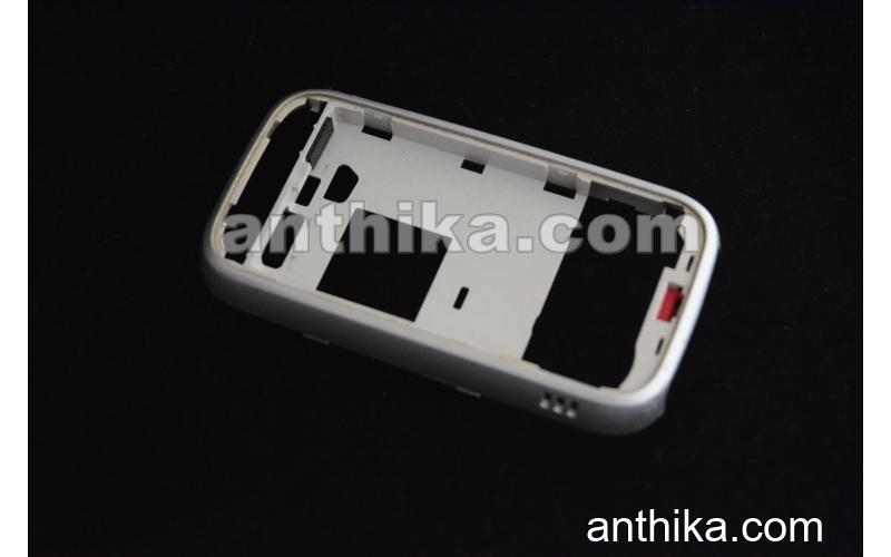 Nokia 6111 Kasa Original Middle Cover Frame Silver Used