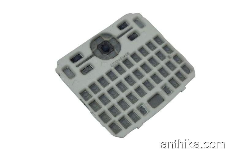 Nokia Asha 302 Tuş Original Keypad Grey New