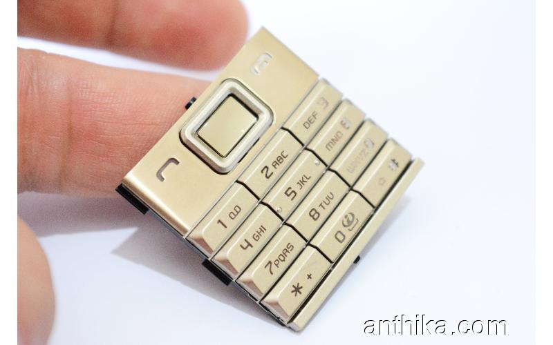 Nokia 8800 Sirocco Gold Tuş Orjinal Keypad New 9792163