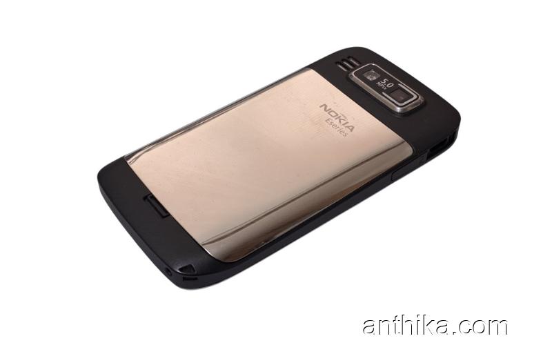 Nokia E72 E72i Kapak Kasa Tuş Original Housing Black New Condition