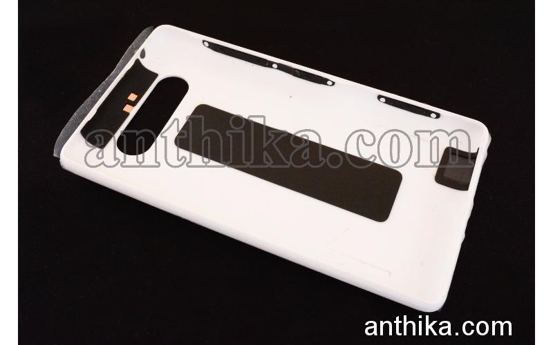 Nokia Lumia 820 Kapak Anten Original Battery Cover Antenna White 0721981