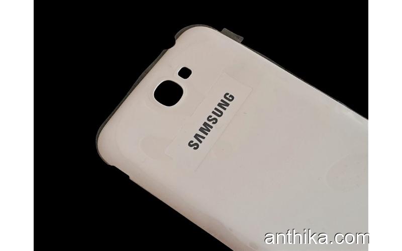 Samsung Galaxy Note 2 Arka Kapak - Nfc Pil Batarya Kapağı N7100 Beyaz