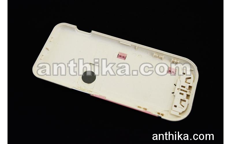 Nokia 7360 Kapak Original Battery Cover Chreme Pink New