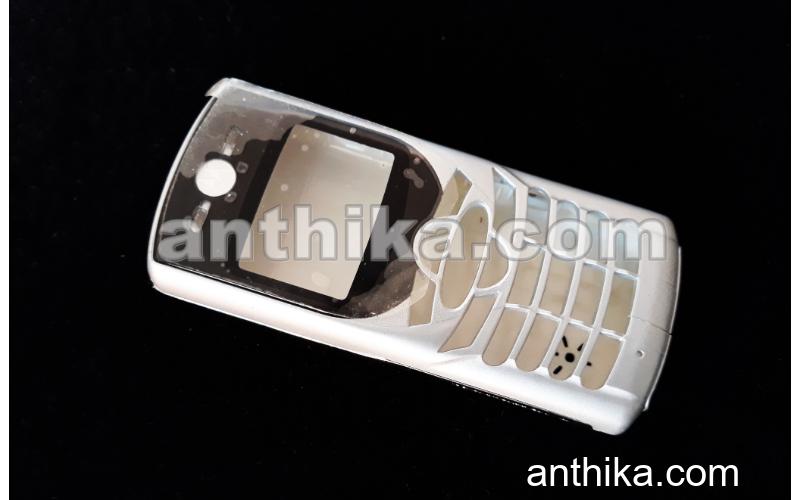 Motorola C350 C450 Kapak Kasa High Quality Housing Silver New