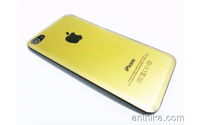 Apple Iphone 4 4s Kapak Battery Cover Gold