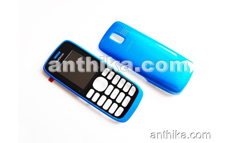 Nokia 112 Kapak Original Front and Battery Cover Blue New