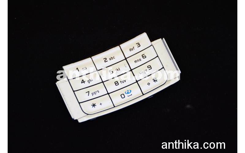 Nokia N95 Tuş Original Numeric Key Silver New Condition
