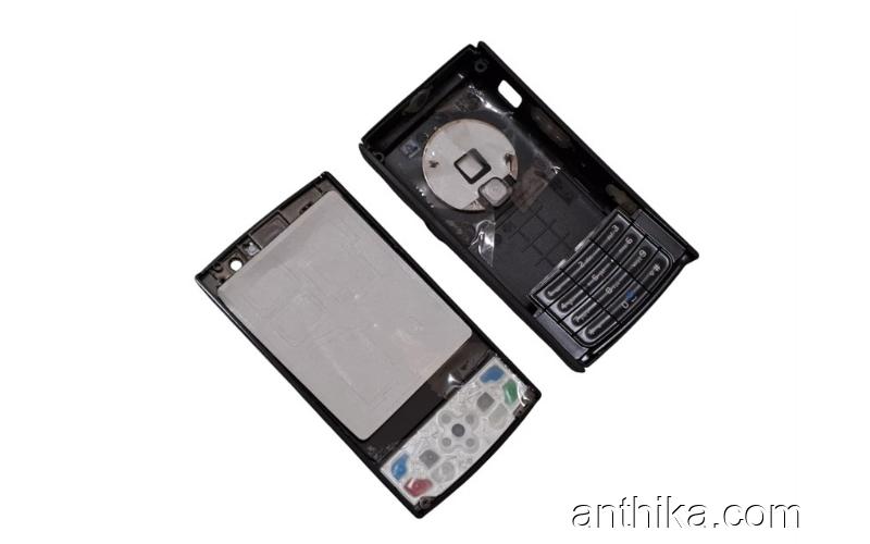 Nokia N95 8GB Kapak Tuş Full Set Siyah N95 8GB Body Cover Black New