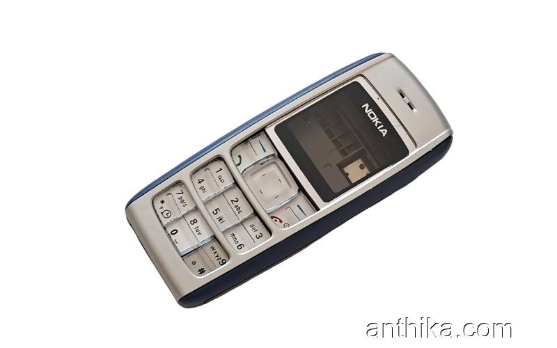 Nokia 1600 Kapak Kasa Tuş High Quality Full Housing Blue New