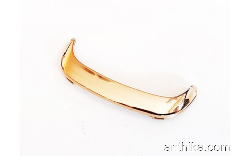 Nokia C7 Oro Alt Kapak Original Cover Cosmetic Chin Gold New 9905708