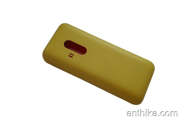 Nokia 220 Kapak Set Original Xpress on Cover Yellow New