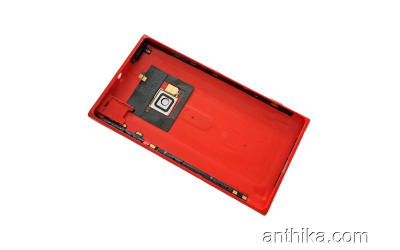 Nokia Lumia 920 N920 Kapak Kasa Sim Yuva Unibody Back Cover Red