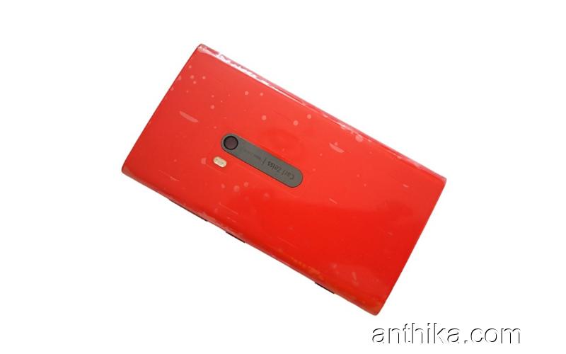 Nokia Lumia 920 N920 Kapak Kasa Sim Yuva Unibody Back Cover Red