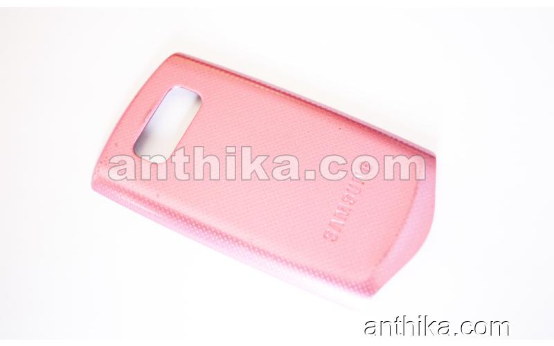 Samsung S3100 Kapak Original Batter Cover Pink Used