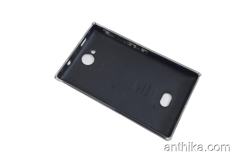 Nokia 503 Asha 503 N503 Kapak Original Back Cover Battery Cover Black New