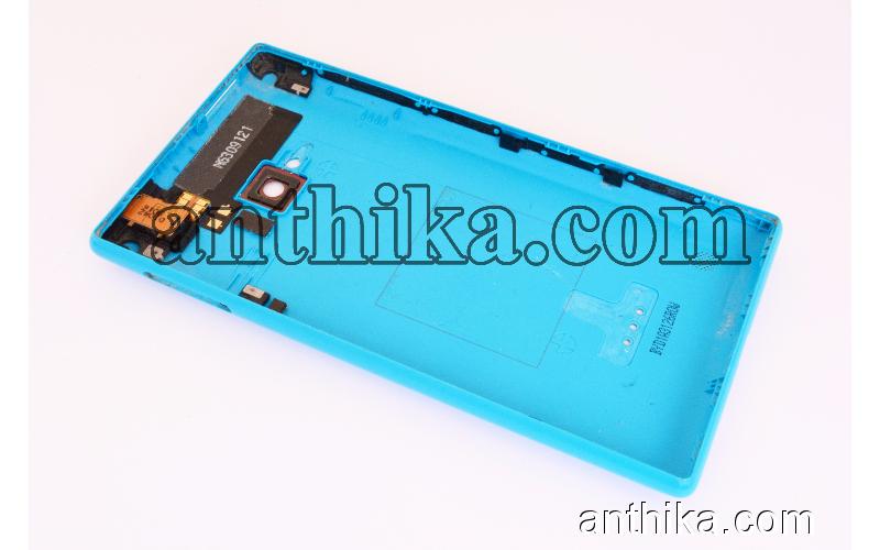 Nokia Lumia 720 Kapak Original Battery Cover Blue Used 02504M4