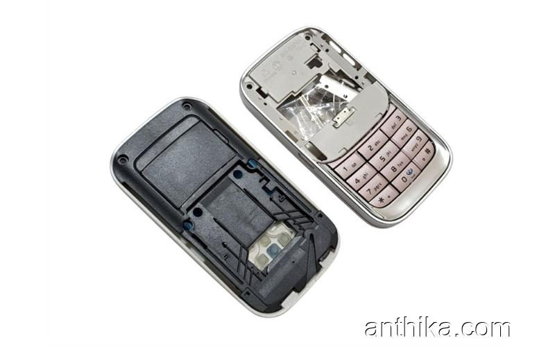 Nokia 6111 Kapak Kasa Kızak Tuş High Quality Full Housing Pink New