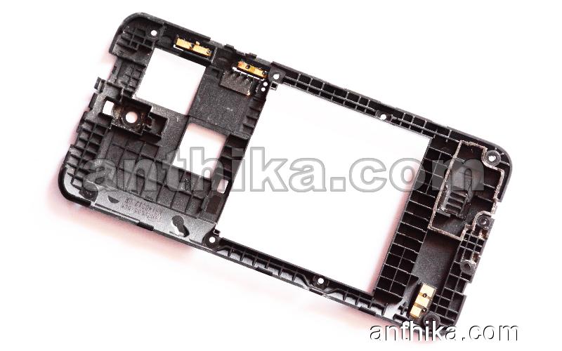 HTC Desire 300 Kasa Original Middle Cover Black Used 74H02605-00M