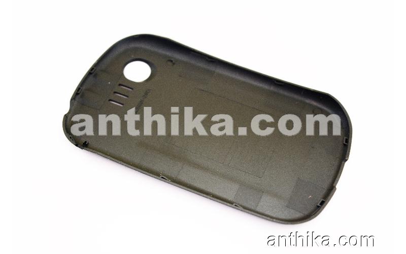 Samsung C3510 Kapak Original Battery Cover Black New