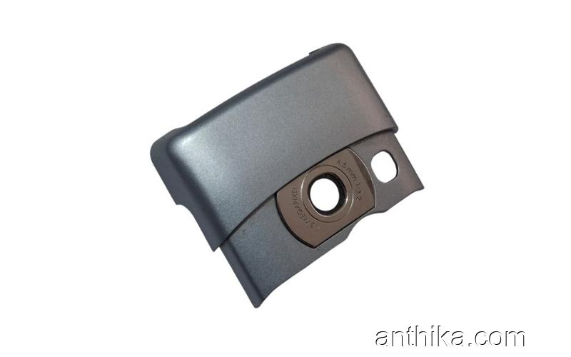 Nokia 6680 Kapak Kamera Anten Kapak Original Camera Cover İce Blue
