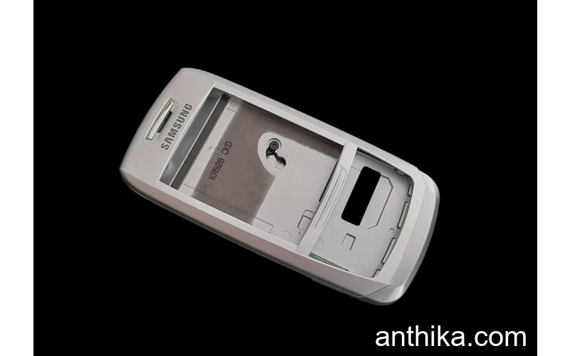 Samsung E250 Kapak Kasa Kızak Original Housing Silver Used