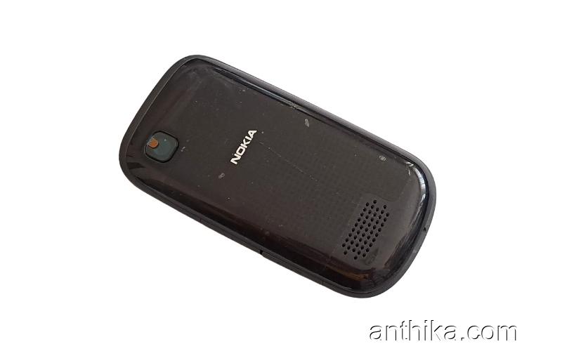 Nokia Asha 201 Kapak Kasa Tuş Original Full Housing Black New