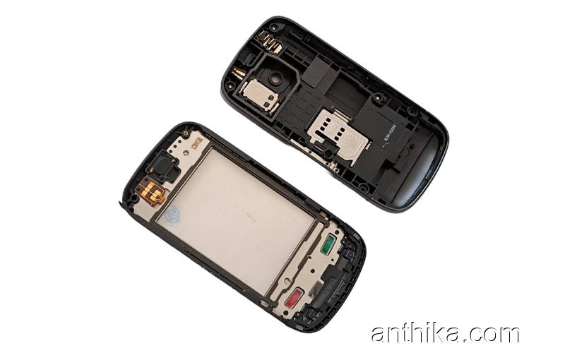 Nokia C2-03 Kapak Kasa Dokunmatik Original Full Housing Black New