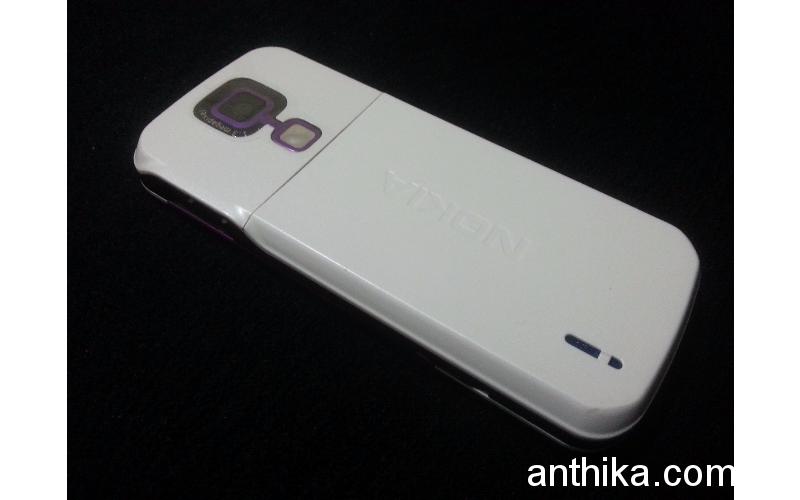 Nokia 5000 Kapak Kasa Orjinal Kalitesinde White Purple