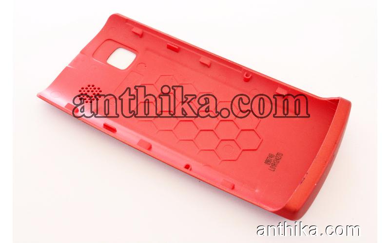 Nokia 500 Kapak Bordo Original Battery Cover Rose New Condition 0258969