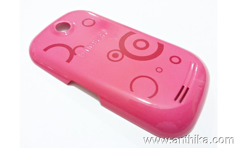 Samsung S3650 Orjinal Arka Batarya Kapak Cover Pink - 5