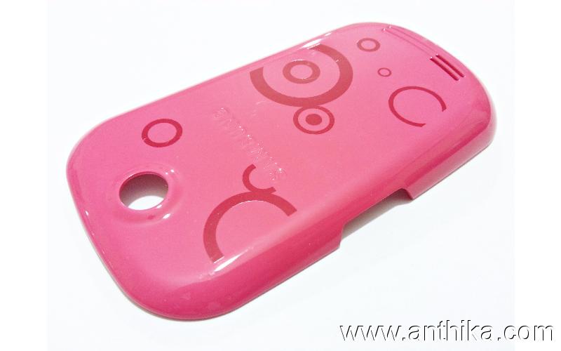 Samsung S3650 Orjinal Arka Batarya Kapak Cover Pink - 5