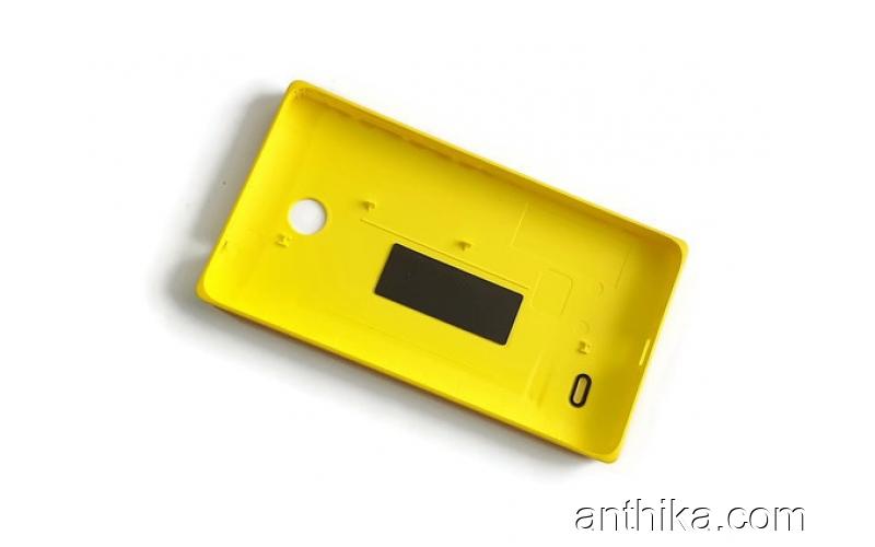 Nokia Lumia X Kapak Original Battery Cover Back Cover Yellow New