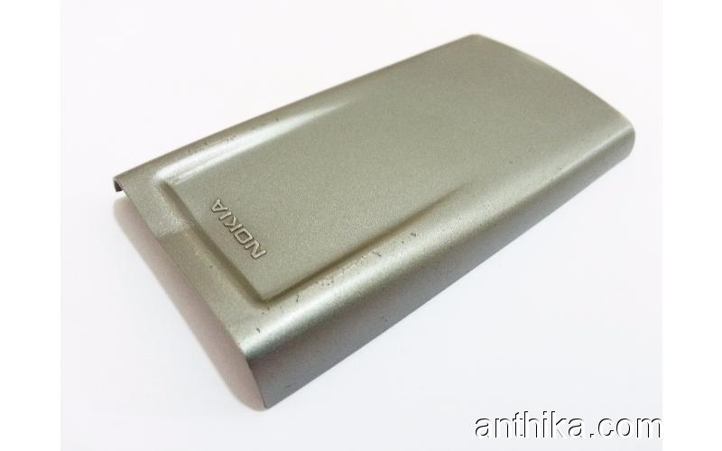 Nokia 8850 8890 Arka Kapak Battery Cover Silver-1