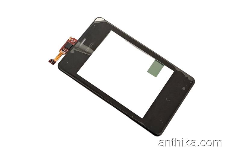 Nokia 502 Dokunmatik Asha 502 Dokunmatik Digitizer Touchscreen Black