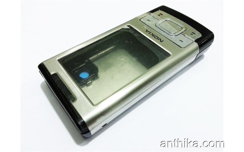 Nokia 6500 Slide Kapak Kasa Tuş Orjinal Kalitesinde Full Housing Silver