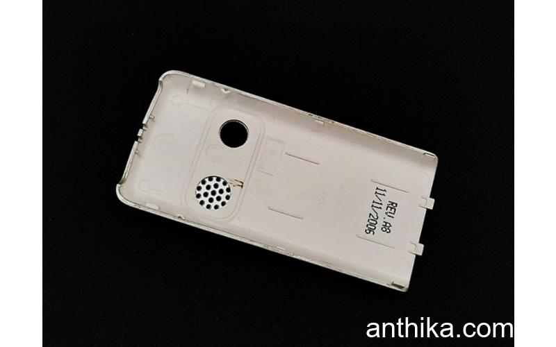 Sony Ericsson K310 K310i Kapak Original Battery Cover Silver Used