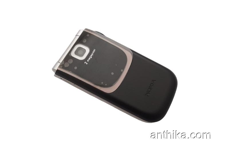 Nokia 7020 Fold Kapak Kasa Tuş High Quality Full Housing Black New