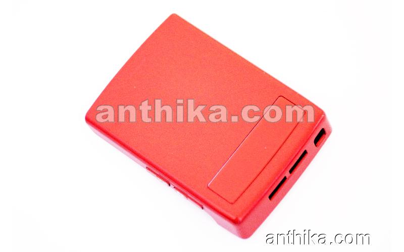 Nokia N76 Kapak Original Battery Cover Red Used